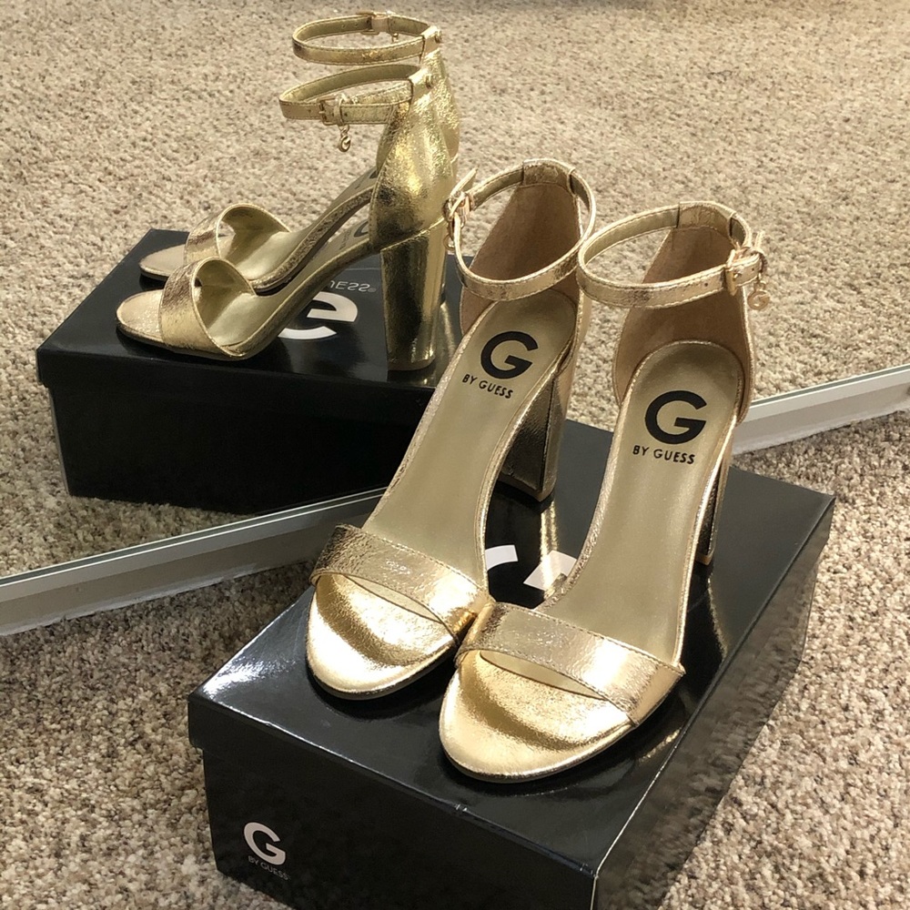 BRAND NEW G by guess heels